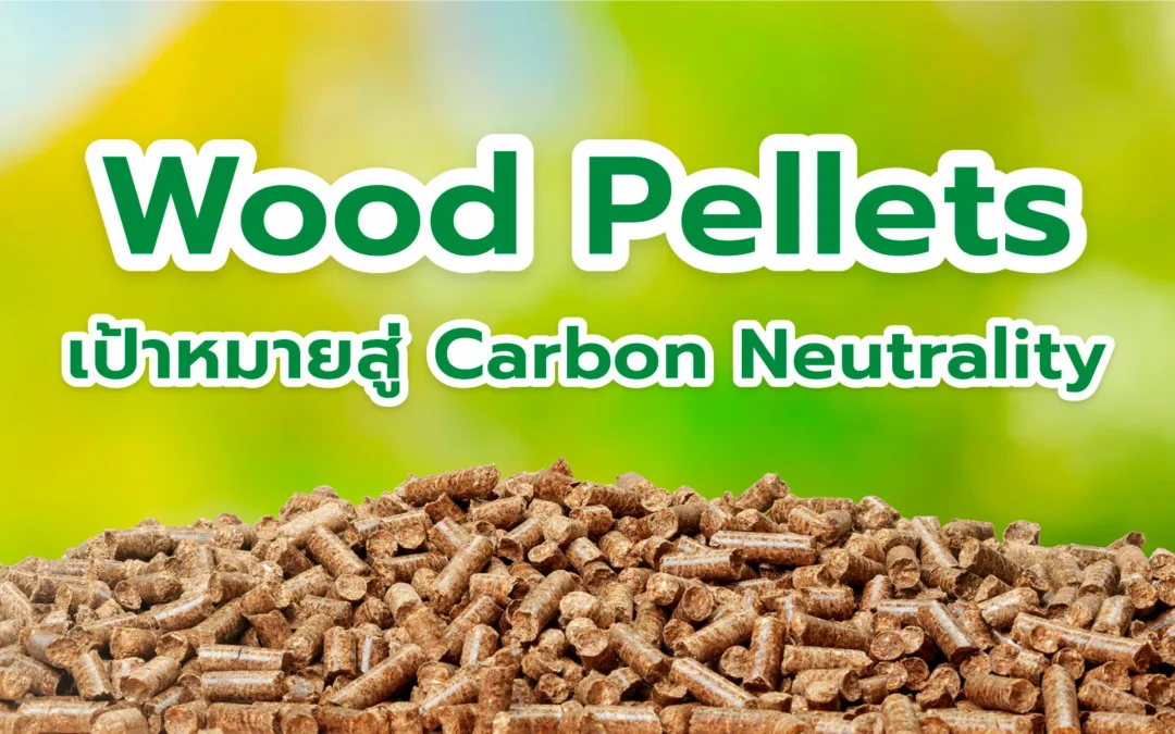 Wood Pellets สู่ Carbon Neutrality ตัวช่วยที่ทำให้ประเทศไทยบรรลุเป้าหมาย
